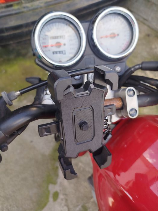 Suporte de telemóvel para mota