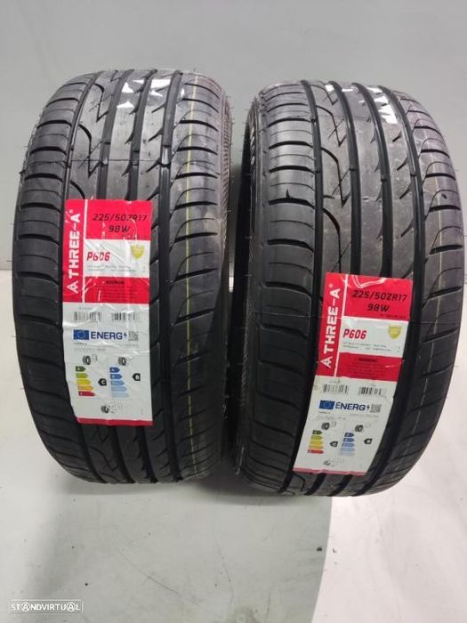 2 pneus novos 225-50r17  three - oferta dos portes