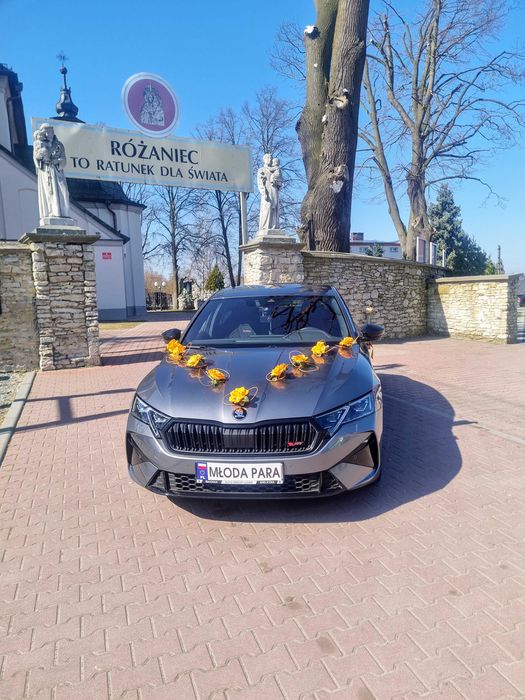 Auto do ślubu Octavia rs