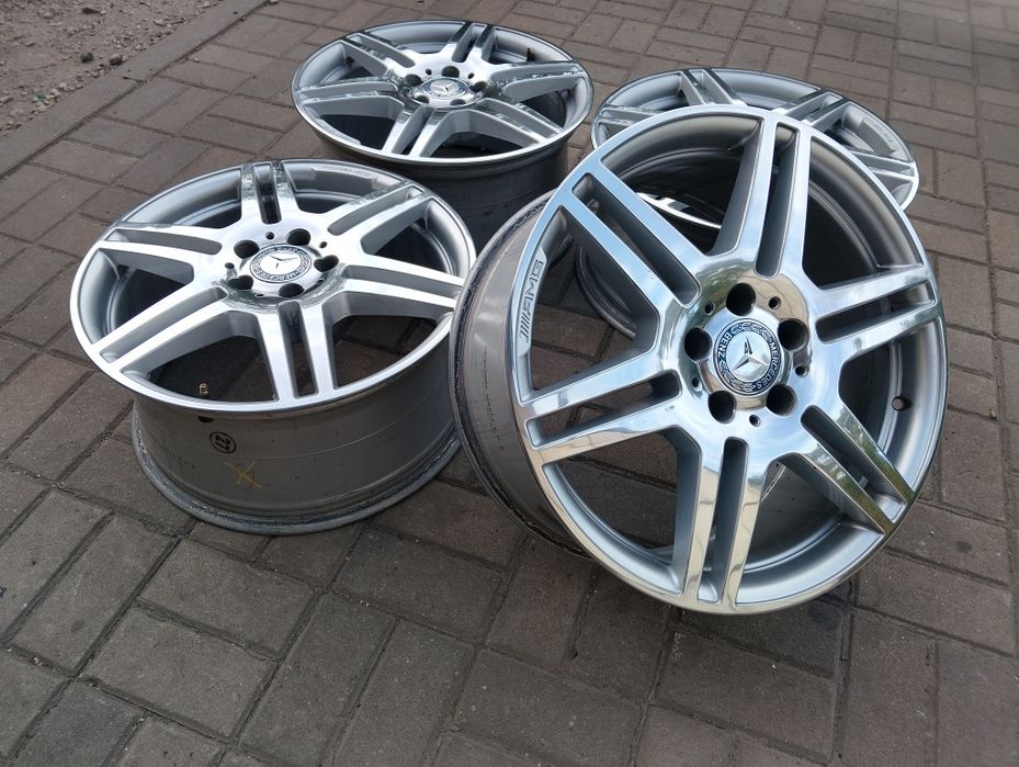 Alufelgi 18 5x112 Mercedes AMG W212 Polerka E klasa C klasa