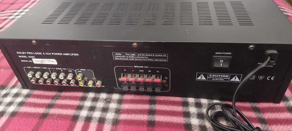 Amplificador Home Cinema Bench KHO2 5.1 com Dolby Pro Logic