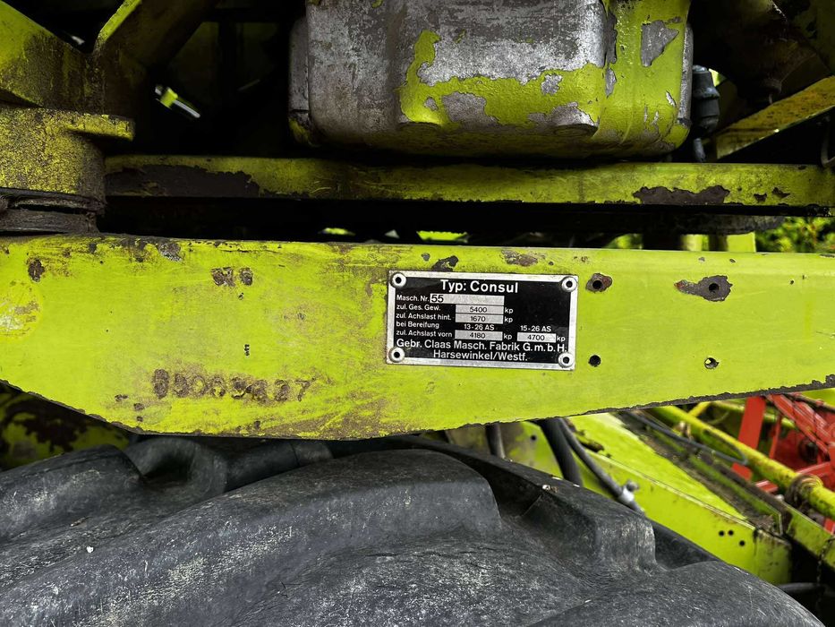 Claas Consul | Kombajn zbożowy | Kompletny | Heder | Okazja