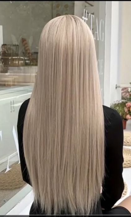 Перука блонд парик Ненатуральный 65 см