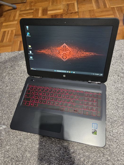 Laptop do gier Gamingowy HP Omen i5 16GB Ram GTX 1050 256gb SSD NOWA bateria