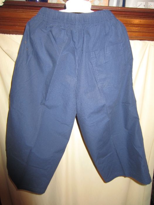 Corsários de Rapaz '36' Azul Escuro Tamanho 4 Anos e 12 Anos