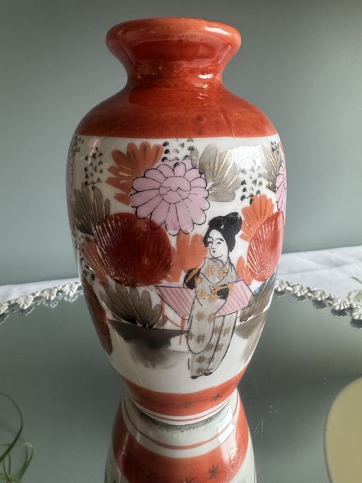 Вінтажна японська ваза, фарфор