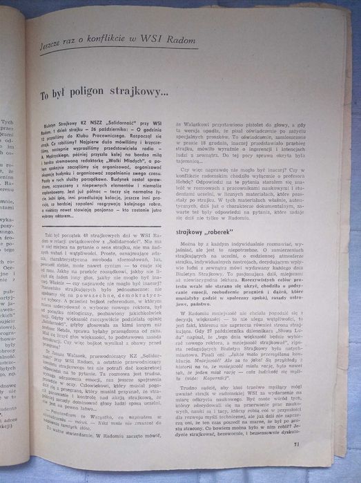 Broszura propagandowa stan wojenny PRL