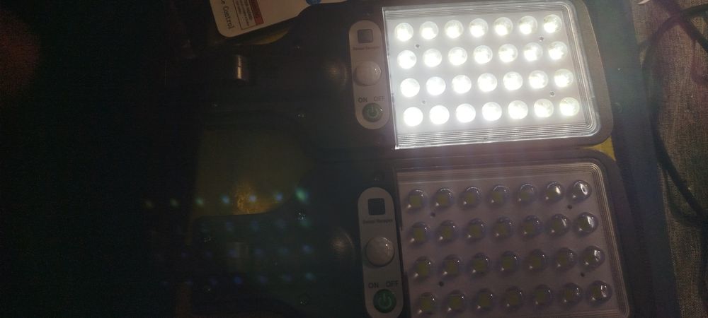 Lampy solarne sensor street komplet gratis wysyłka
