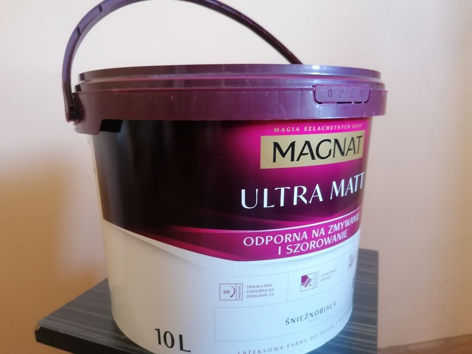 Farba Ultra Matt 10L Śnieżniobiała