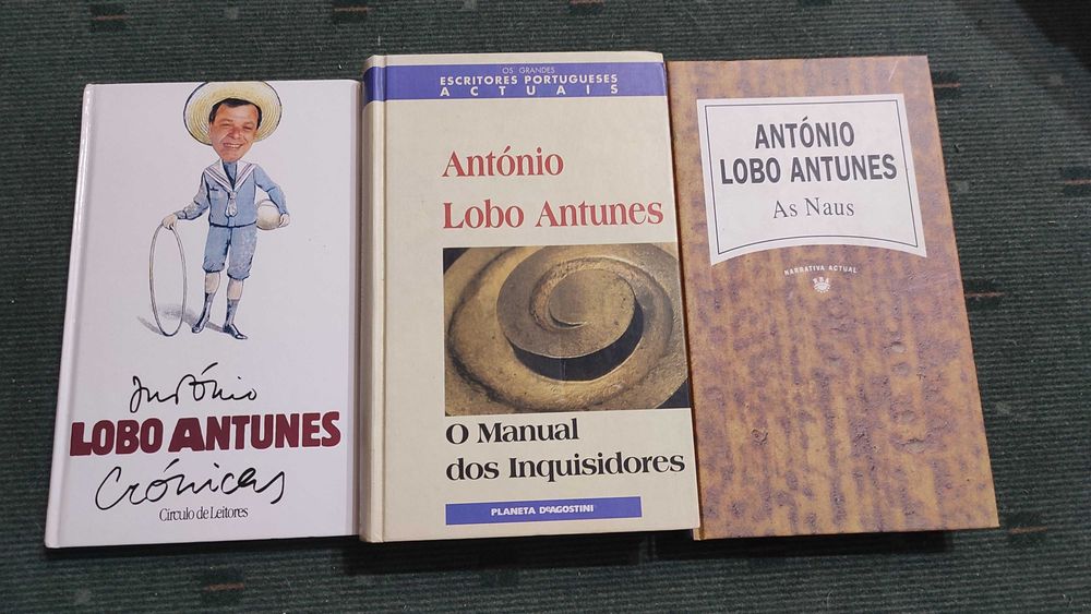 3 Books by António Lobo Antunes