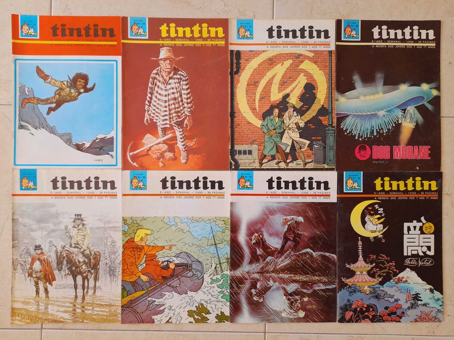 Revista Tintin 9º Ano 1 a 52 (Ano completo)
