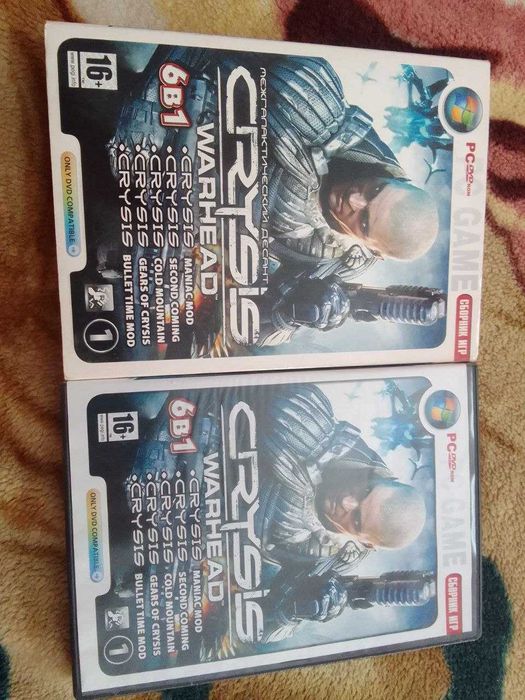 Межгалактический десант Crysis Warhead 6 в 1: 150 грн. - CD / DVD