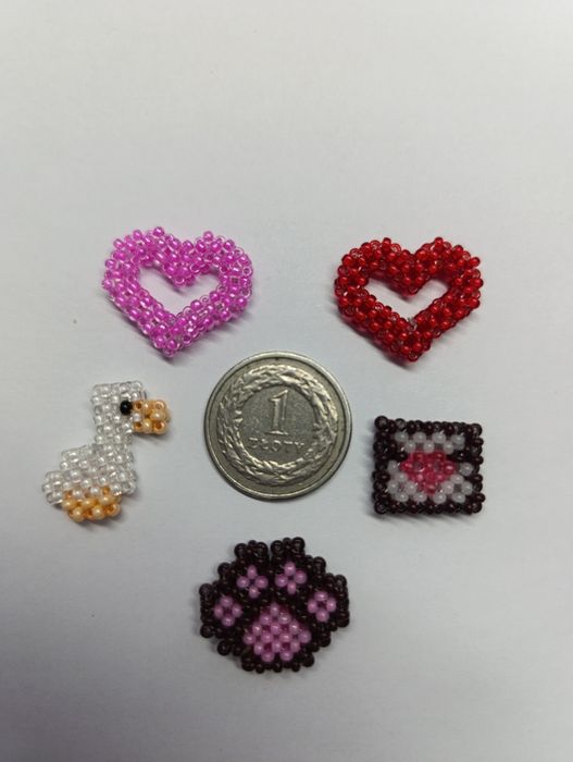 Brelok handmade z koralików