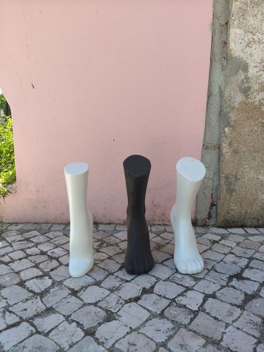 Moldes de pés (manequim)