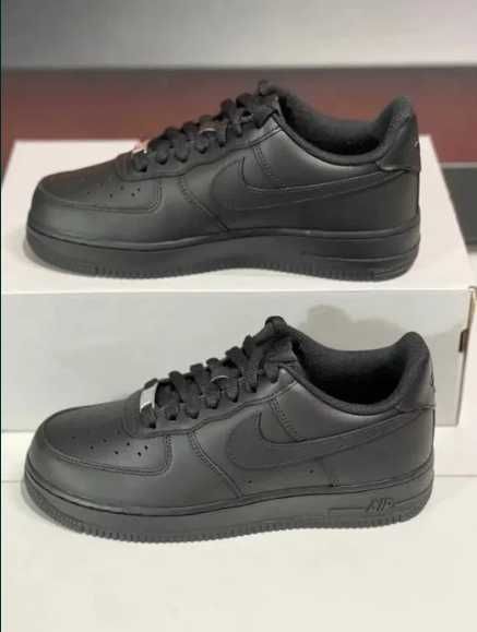 Czarne Nike Air Force 1 39