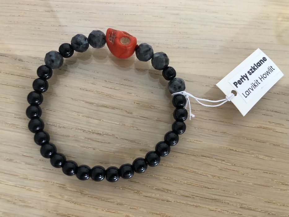 Bransoletka męska czaszka