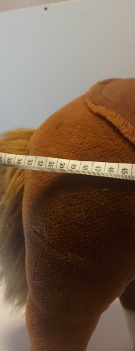 Cavalo de Montar / Brinquedo Rígido de Peluche (65cm) com Selim