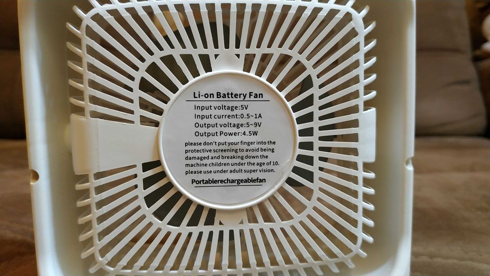 Вентилятор с увлажнением воздуха Air Cooler Fan USB LED и подсветкой