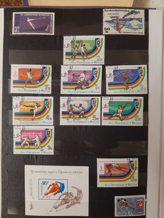 Альбом з марками (спорт)