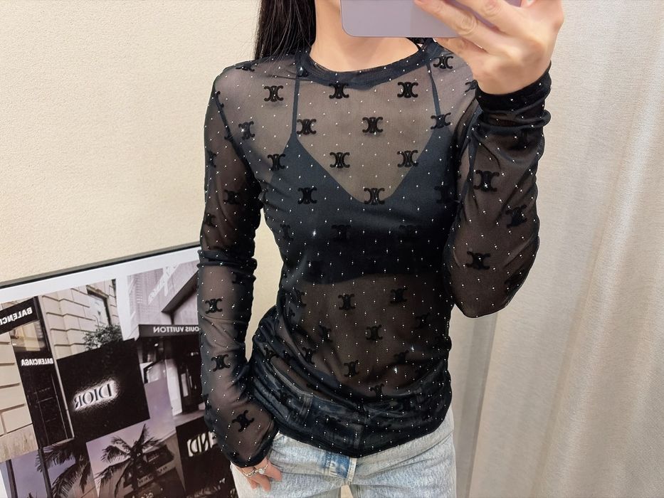 Mgiełki premium Cèline z cekinami