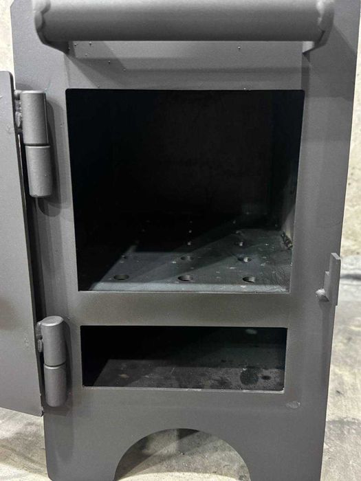 Бліндажна Буржуйка, до 30 м2, 40м2, 50м2, Сталь 3мм. туристична, 12 кг