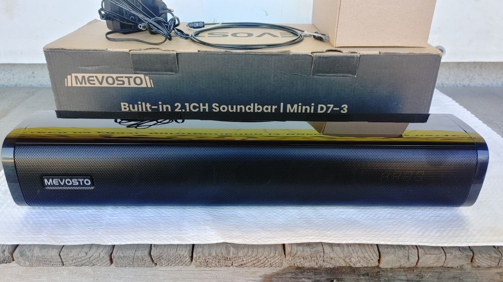 Саундбар MEVOSTO Mini D7-3 Built-in 2.1CH Компактний саундбар MEVOSTO