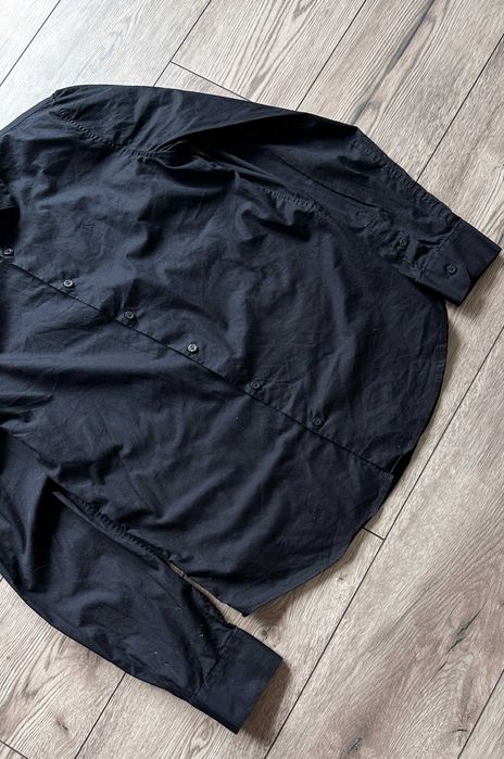 Koszula długi rękaw ARMANI EXCHANGE Slim męska czarna r. M