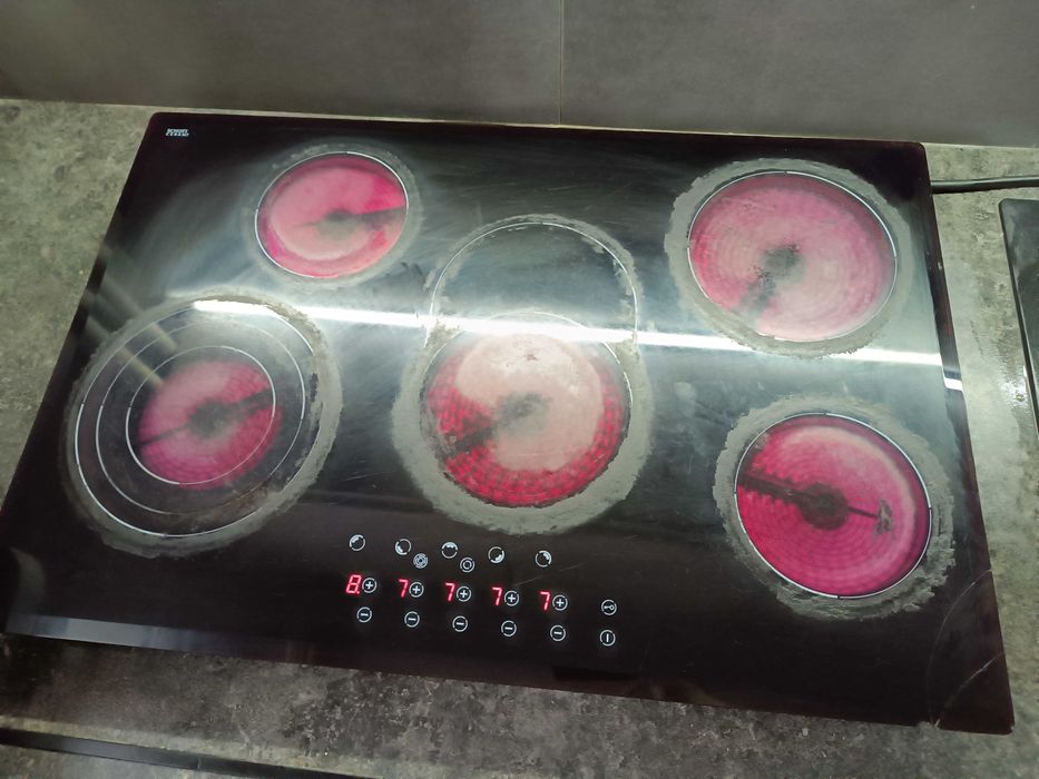 Pń Płyta Ceramiczna Grzewcza 240 V 8000 W 5 palniów kuchenka kuchnia