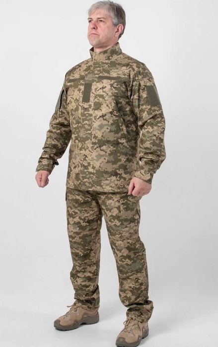 Тактическая форма полевая пиксель рип стоп армейский уставной костюм