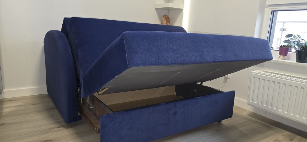 Sofa rozkładana 130cm. z funkcją spania.