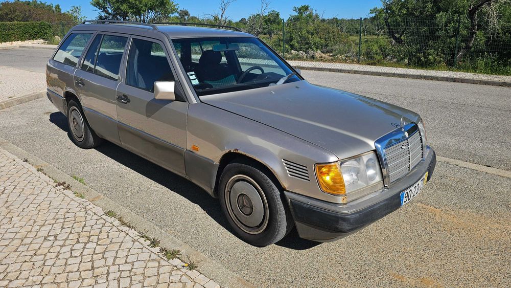 mercedes benz  break w124 300 turbo diesel automàtico com ar condicionado