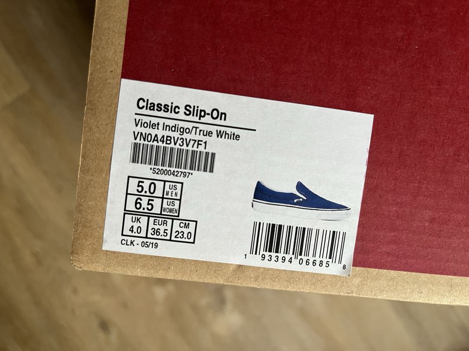 Vans Classic Slip-On NOWE 36.5 23cm