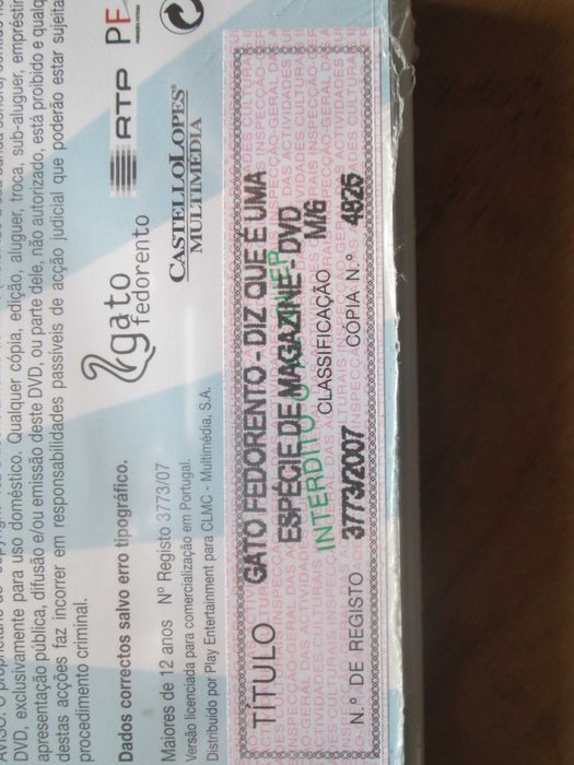 Diz que é uma Espécie de Magazine - Gato Fedorento - 1ª série, selada