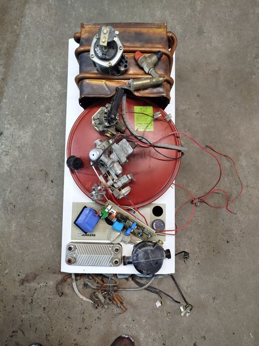 Junkers Bosh zw20kd котел запчастини zw23ke