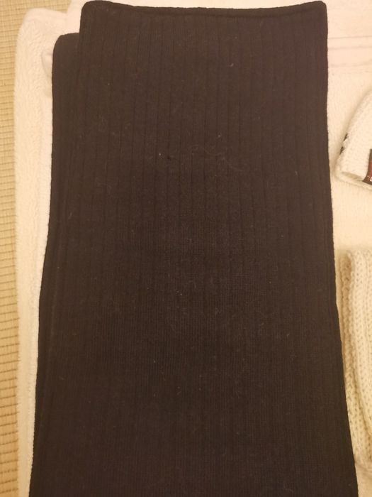 Komplet  czapka, szal, komin , opaski(5 elem)