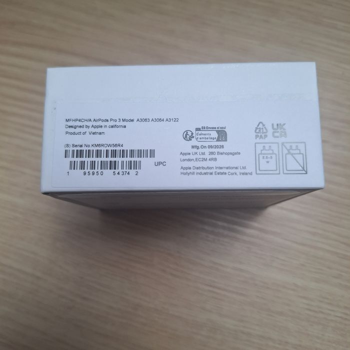 Nowe airpods pro 3