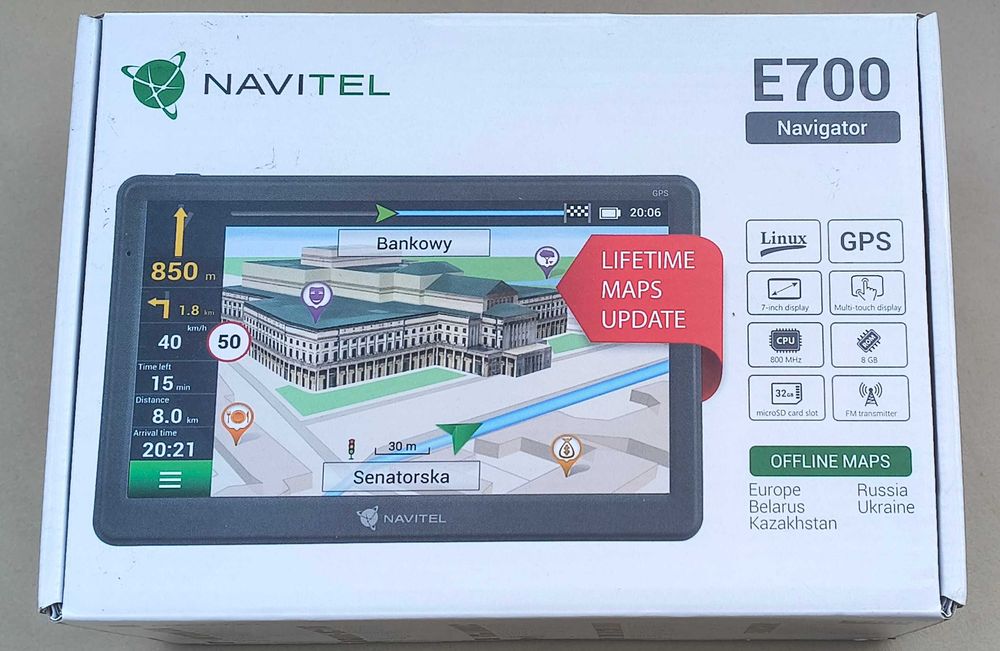 Nawigacja Navitel E700 7` iGO Primo Truck Europa