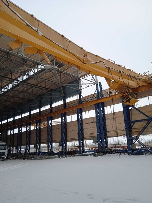 Кран мостовой модель КМ-12,5-28УЗ под работу/восстановление