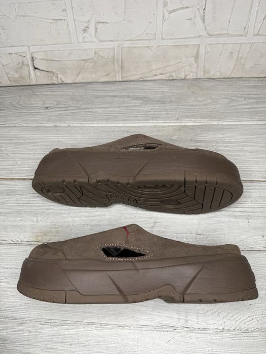 Крутые женские замшевые мюли puma ca mule fe