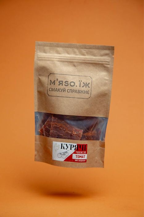 Чипси мʼясні курячі, снеки