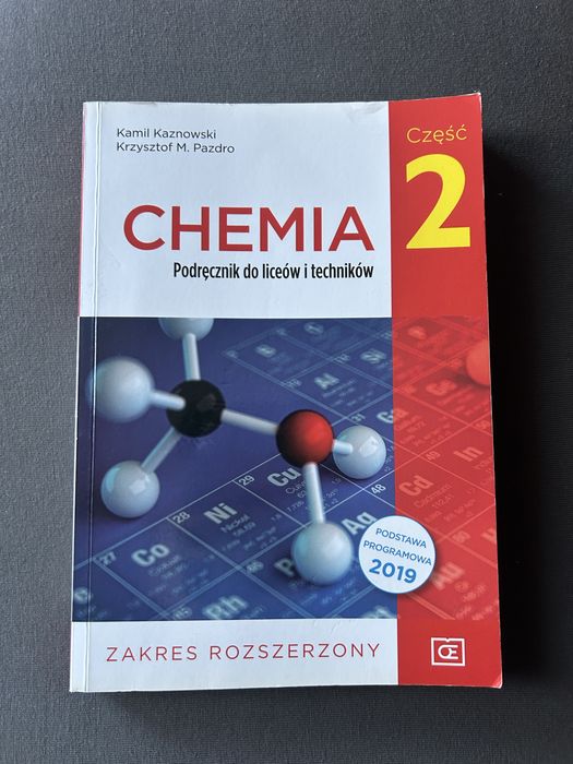 Chemia 2 - podręcznik Kaznowski, Pazdro