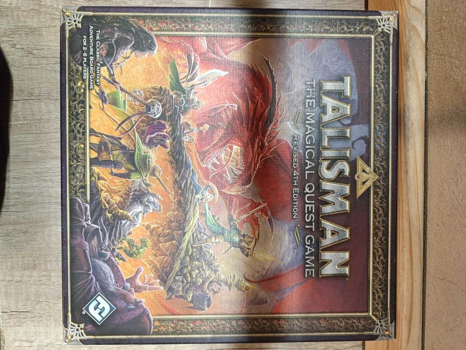 Talisman Magia i Miecz 4 Edycja ENG. Kompletna, mało używana.