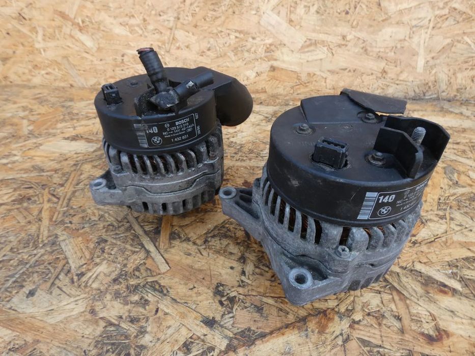 bmw e31 e38 e39 540i 535i m62 v8 alternator bosch 140a 1432831 0123510