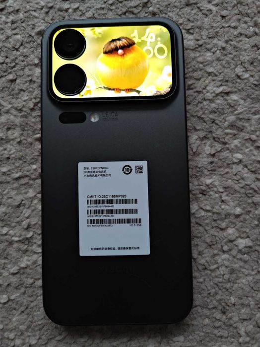 Smarfon Xiaomi 17 Pro MAX 12GB/512GB Czarny Bateria 7500 mAh