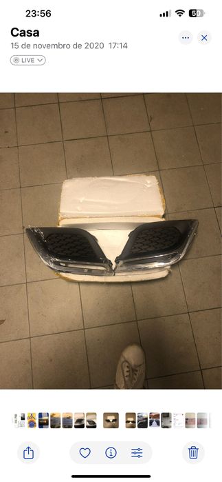 Grelhas de parachoques Volvo XC60 (156)