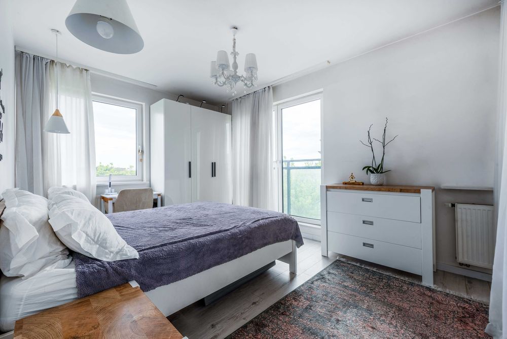 Квартира Варшава | Продаж | 3 кімнати | 61,3 м² | 4 поверх | Dolny Mokotów | Лоджія 6,36 м² | Паркомісце