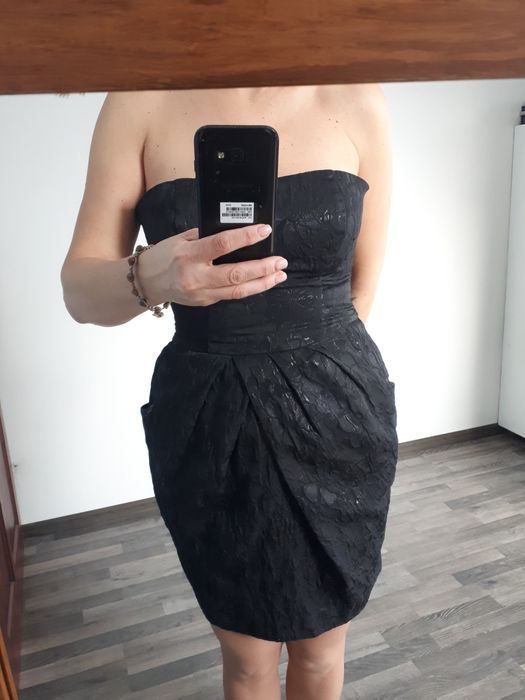 Sukienka czarna Top Secret rozmiar 38/40 L