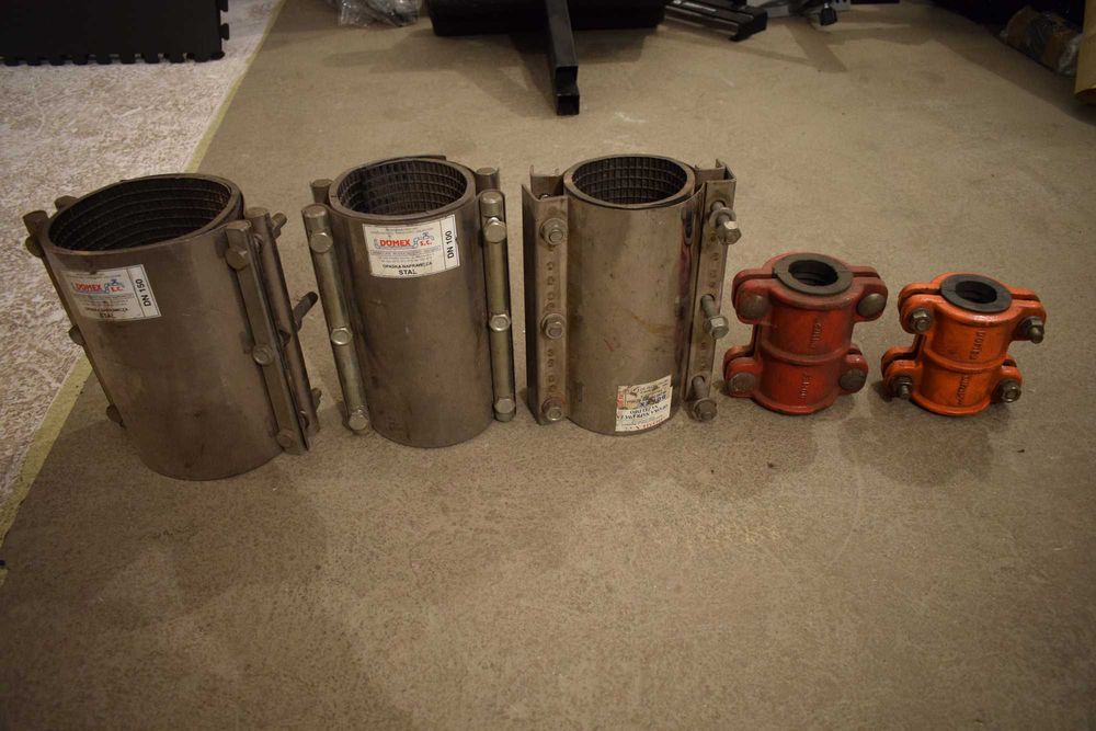 Nasuwa naprawcza DN 32 i 40 opaska Dn 80 100 i 150