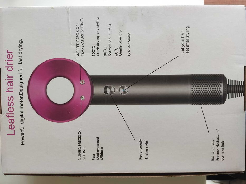 Secador de cabelo "Leafless"