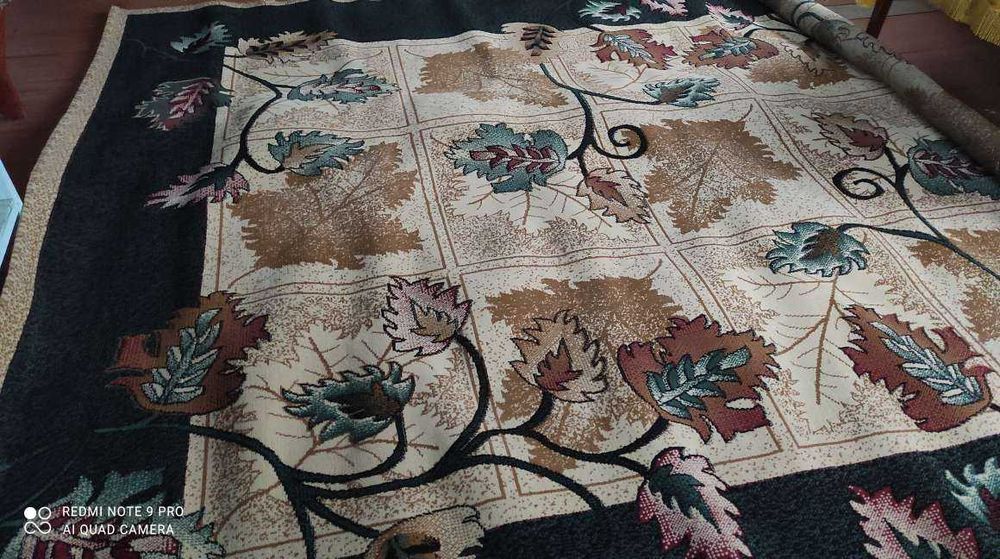 Килим ворсистий Princess 3 x 4 метри, ковер для підлоги, новий